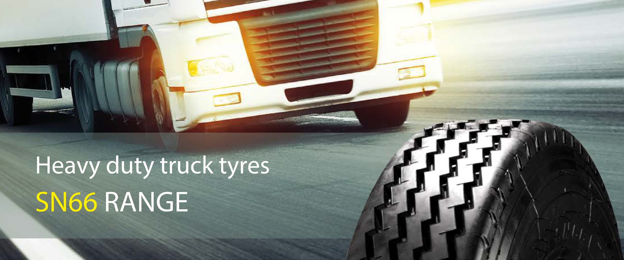 Heavy duty truck tyres - SN66 RANGE